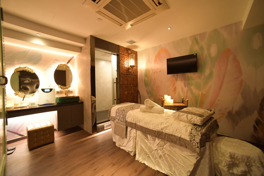 Interior Of Modern Beauty Facial Salon