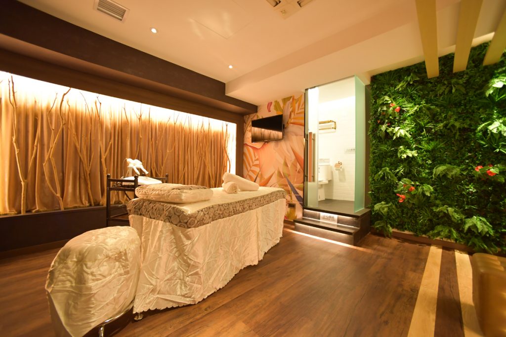 Modern Beauty Salon Massage Room