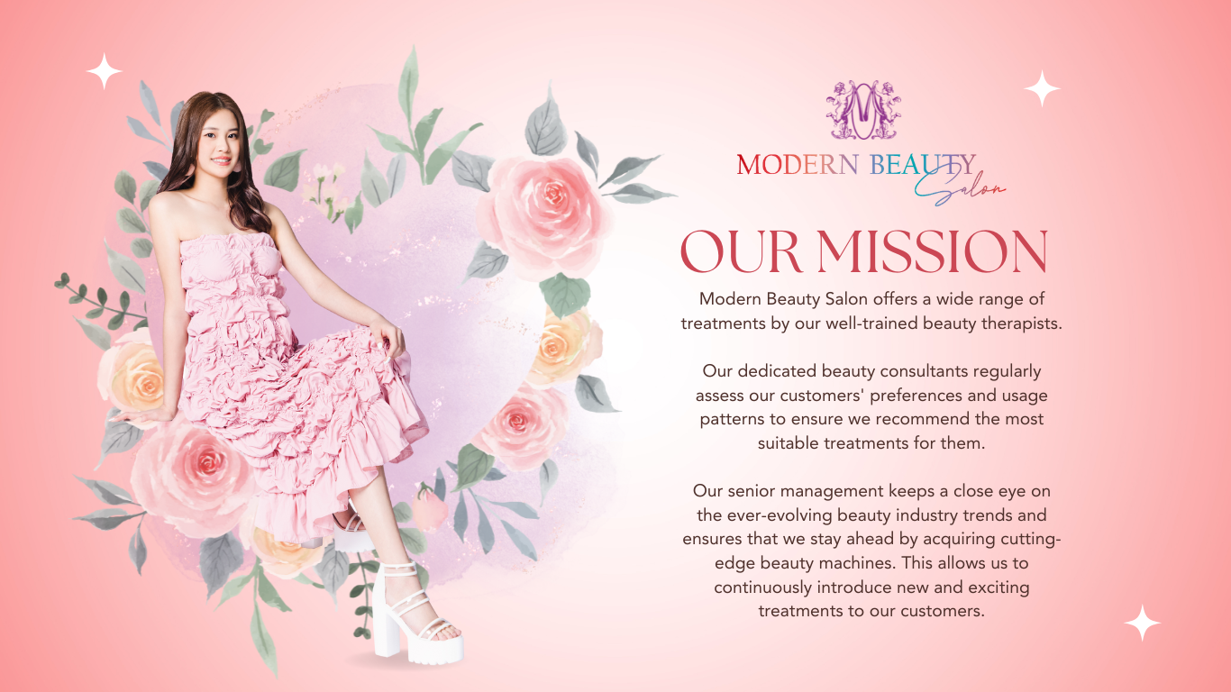 Modern Beauty Salon Singapore - Our Mission